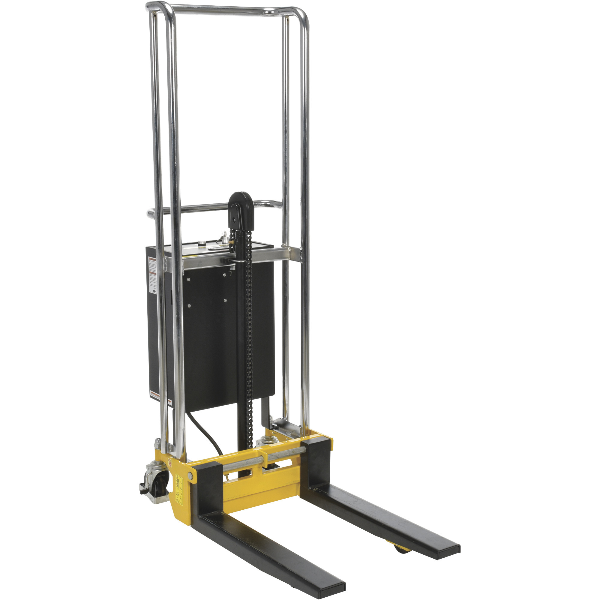 Vestil Hefti-Lift Hydraulic Lift/Positioner - 880-Lb. Capacity, 22 1/8in. x 25 3/4in. Platform, DC Power, Model# HYD-10-DC